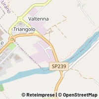 Karte Monte Urano