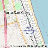 Karte Porto San Giorgio