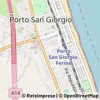 Kaart Porto San Giorgio