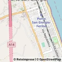 Map Porto San Giorgio