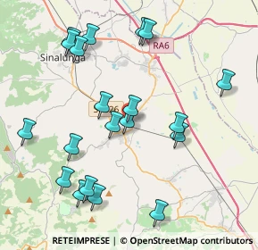 Mappa Via A. Grandi, 53049 Torrita di Siena SI, Italia (4.5105)