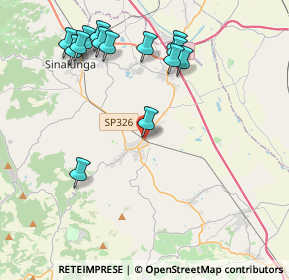 Mappa Via Achille Grandi, 53049 Torrita di Siena SI, Italia (4.66643)