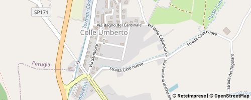 Mappa Perugia