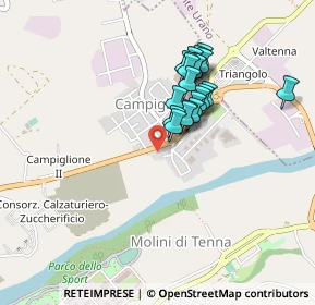 Mappa Via V. Taccari, 63900 Fermo FM, Italia (0.3675)