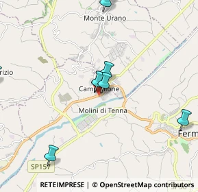 Mappa Via V. Taccari, 63900 Campiglione FM, Italia (2.67182)