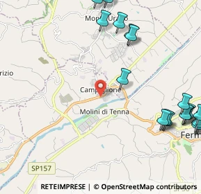 Mappa Via V. Taccari, 63900 Fermo FM, Italia (3.2385)
