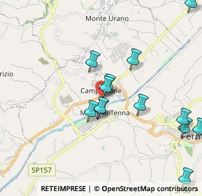 Mappa Via V. Taccari, 63900 Fermo FM, Italia (2.17615)