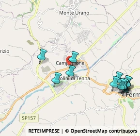 Mappa Via V. Taccari, 63900 Fermo FM, Italia (2.54615)