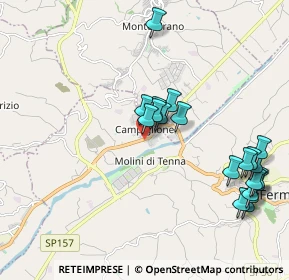 Mappa Via V. Taccari, 63900 Fermo FM, Italia (2.2525)
