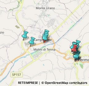 Mappa Via Carlo Concetti, 63900 Campiglione FM, Italia (2.27882)