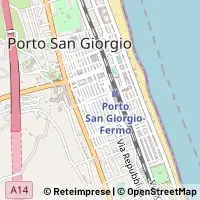 Kort Porto San Giorgio