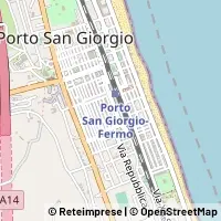 Mapa Porto San Giorgio