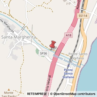 Mappa Località Santa Margherita, 83, 98134 Messina, Messina (Sicilia)