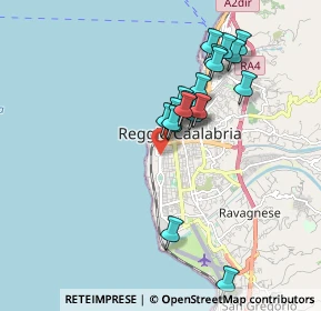 Mappa Viale Galileo Galilei, 89129 Reggio di Calabria RC, Italia (1.7795)