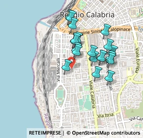 Mappa Via Loreto, 89129 Reggio di Calabria RC, Italia (0.4355)