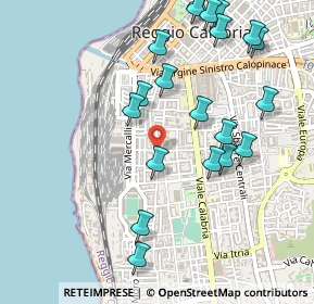 Mappa Via Loreto, 89129 Reggio di Calabria RC, Italia (0.6255)