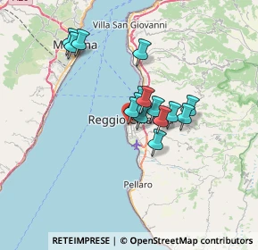 Mappa Via Loreto, 89129 Reggio di Calabria RC, Italia (5.458)