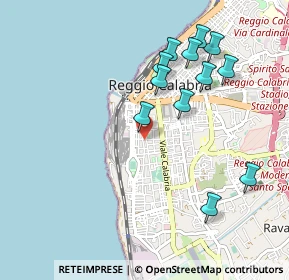 Mappa Via Loreto, 89129 Reggio di Calabria RC, Italia (1.115)