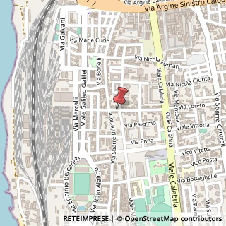 Mappa Via Loreto, 59, 89129 Reggio di Calabria, Reggio di Calabria (Calabria)