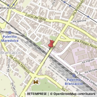 Mappa Via Prospero Favier, 7, 90124 Palermo, Palermo (Sicilia)