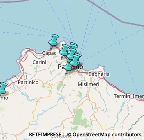 Mappa Via Villagrazia, 90039 Palermo PA, Italia (38.24867)