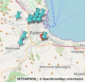 Mappa Via Villagrazia, 90039 Palermo PA, Italia (4.23692)