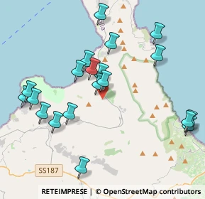 Mappa Via Monteleone, 91010 San Vito lo capo TP, Italia (4.792)