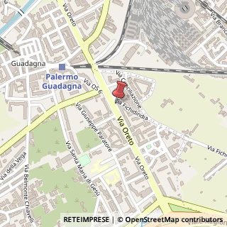 Mappa Via Oreto, 424-426, 90124 Palermo, Palermo (Sicilia)