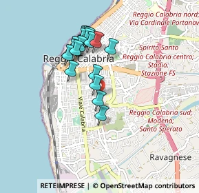 Mappa Via Cantaffio, 89133 Reggio di Calabria RC, Italia (0.882)