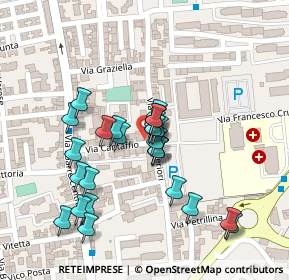 Mappa Via Cantaffio, 89133 Reggio di Calabria RC, Italia (0.10741)