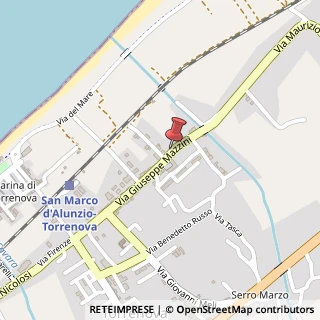 Mappa Via Giuseppe Mazzini, 103, 98070 Torrenova, Messina (Sicilia)