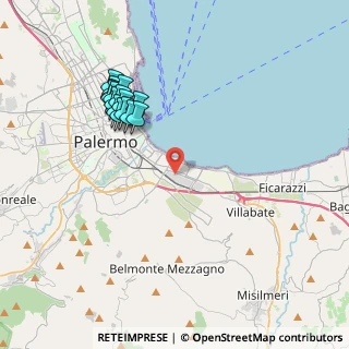 Mappa Via Ingham, 90124 Palermo PA, Italia (4.384)