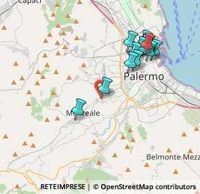 Mappa C.so Calatafimi, 90132 Palermo PA, Italia (4.25714)