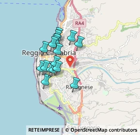 Mappa 89133 Reggio di Calabria RC, Italia (1.52313)