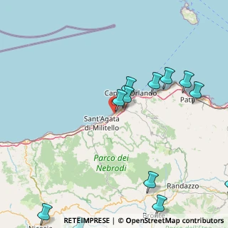 Mappa 98070 Torrenova ME, Italia (28.62571)