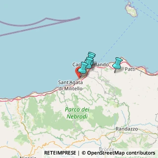 Mappa 98070 Torrenova ME, Italia (32.25)