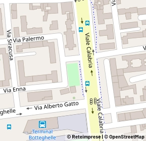 Mappa Via catania, 89129 Reggio Di Calabria RC, Italia (0.1)