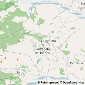 Mappa Casignana
