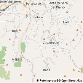 Mappa Castroreale