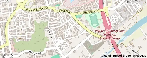 Mappa Reggio di Calabria