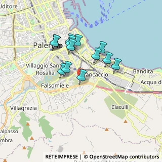 Mappa 12-22, 90124 Palermo PA, Italia (1.72357)