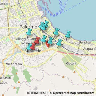 Mappa 12-22, 90124 Palermo PA, Italia (1.45615)