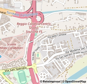 Mappa Via delle camelie, 89133 Reggio Di Calabria RC, Italia (0.22308)