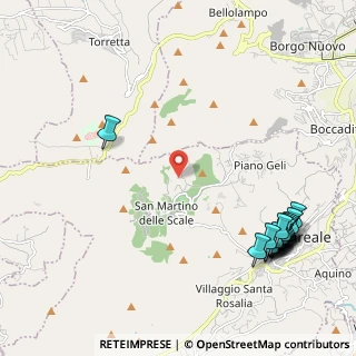 Mappa Contrada Pietre Lunghe, 90046 Monreale PA, Italia (3.259)