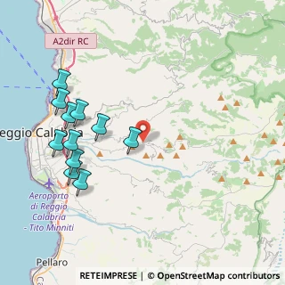 Mappa Via Calvario, 89135 Reggio di Calabria RC, Italia (5.03545)