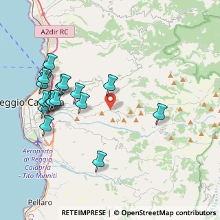Mappa Via Calvario, 89135 Reggio di Calabria RC, Italia (5.05167)