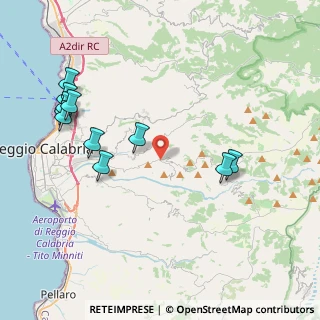 Mappa Via Calvario, 89135 Reggio di Calabria RC, Italia (5.14364)