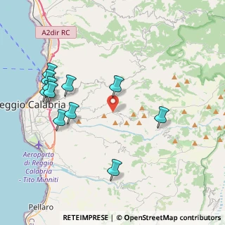 Mappa Via Calvario, 89135 Reggio di Calabria RC, Italia (4.92)