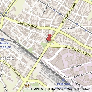 Mappa Via Emiro Giafar, 31, 90124 Palermo, Palermo (Sicilia)
