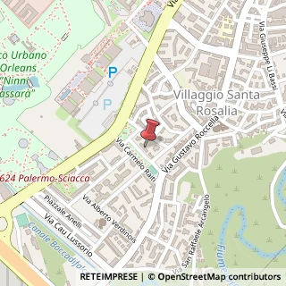 Mappa Via Carmelo Raiti, 9, 90128 Palermo, Palermo (Sicilia)